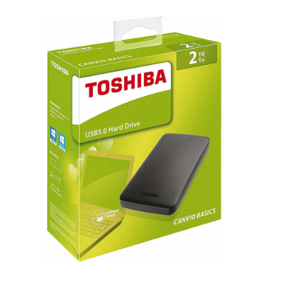 Toshiba Canvio Basics - Disque dur - 1 To - externe (portable) - USB 3.0 -  noir - Disques durs externes - Achat & prix