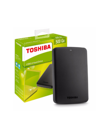 Disque Dur Externe Toshiba Canvio Basics 500 Go portable (6,4 cm (2,5″), USB 3.0)