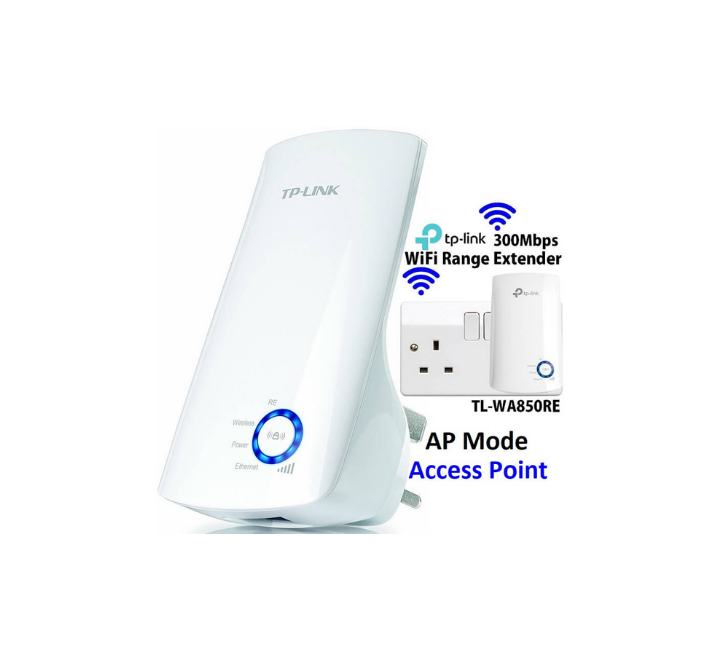 Point d'accès TP-LINK WiFi N 300Mbps - Blanc (TL-WA801N)