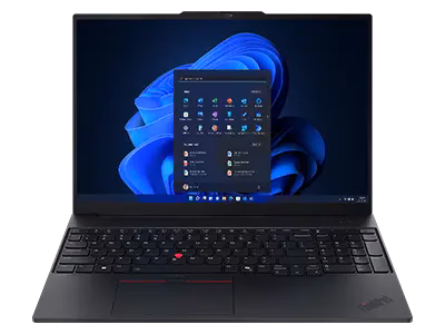 Ordinateur portable Lenovo ThinkPad E14 Gen 7 AMD Ryzen 14 pouces avec 16 Go de RAM, SSD 512 Go et clavier AZERTY
